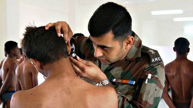 Army Medical ExamMedical Test Army Recruitment Rally Indian Army Navy